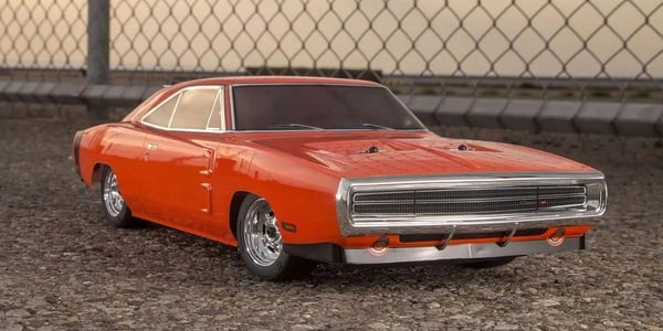 Kyosho Fazer MK2 (L) Dodge Charger 1970 Orange 1:10 Readyset Radio-kontrolleret (RC) model Drift bil Elektrisk motor