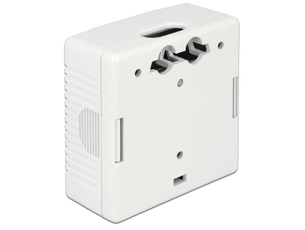 Miniatyrbillede 3 af 4: DeLOCK 86197 stikkontakt 2 x RJ-45 Hvid