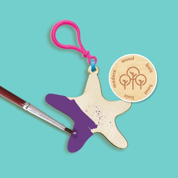 SES Creative Diamond painting - Wooden keychains