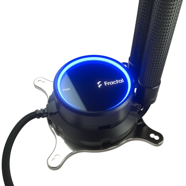 Fractal Design Celsius+ S24 Prisma Suoritin All-in-one-nesteenjäähdytin Musta 1 kpl