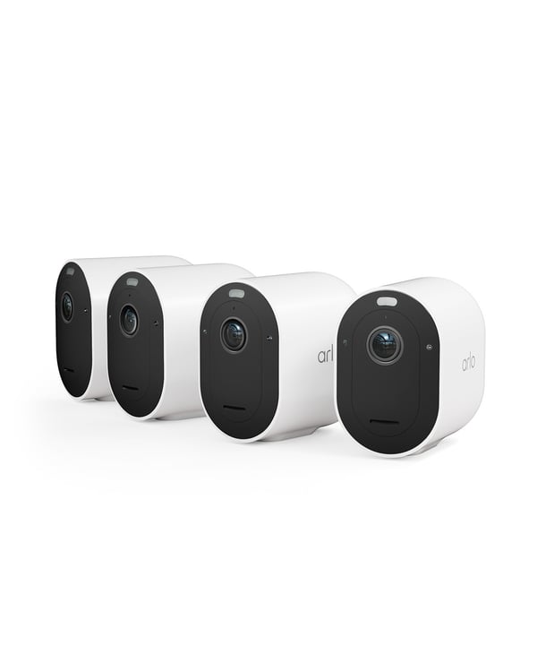 Arlo Pro 5 2K+ övervakningskamera utomhus, 4-cam