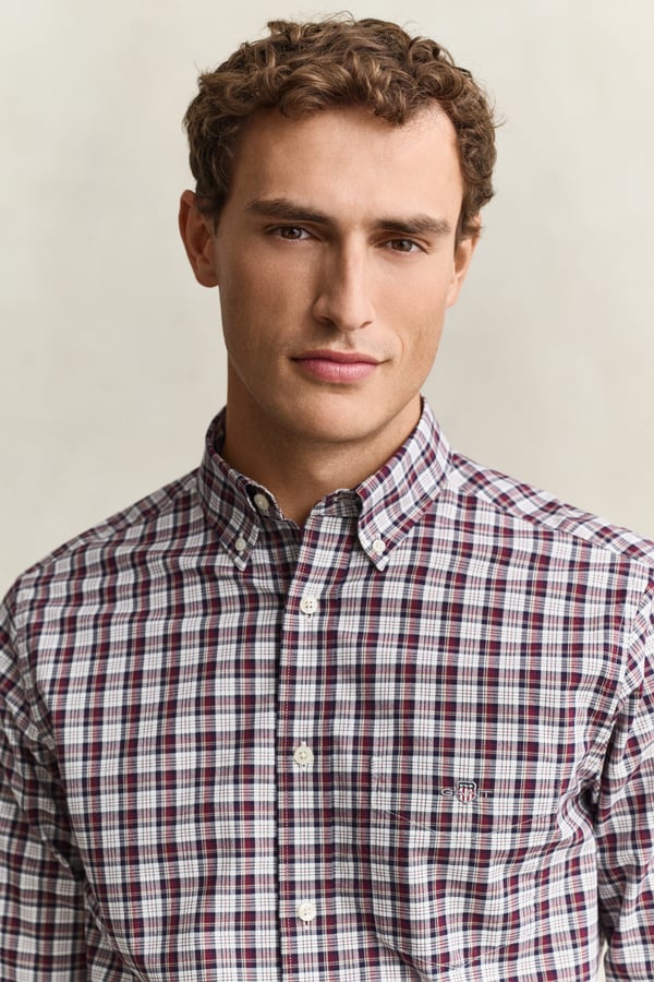 Miniatyrbild 6 av 7: Gant 3263002-676 Skjorta Button down-krage Långärmad Bomull