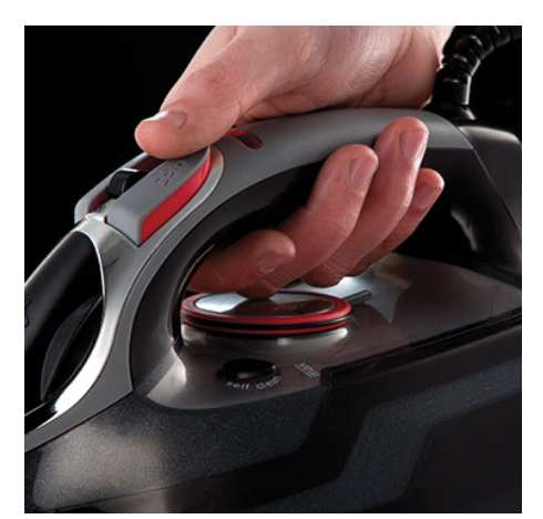 Russell Hobbs Powersteam Ultra Kuiva- & höyrysilitysrauta Ceramic Ultra Glide -pohjalevy 3100 W Musta