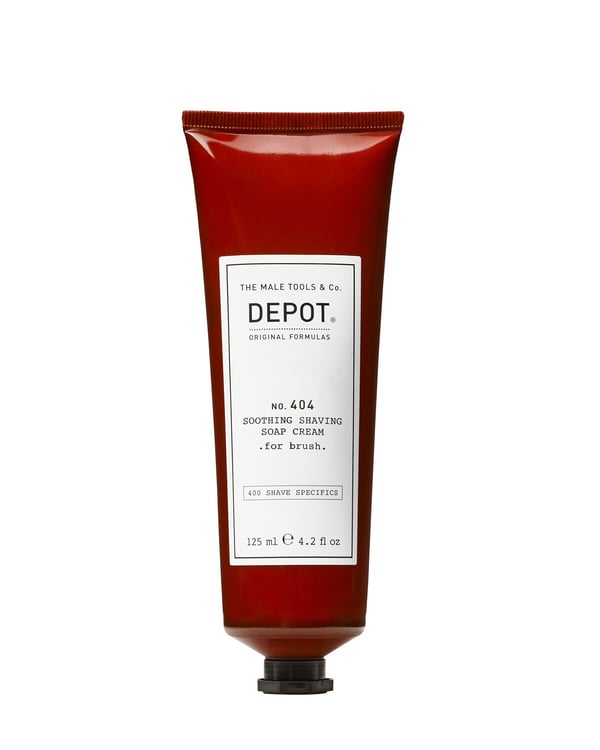 DEPOT The Male Tools & Co. No. 404 Soothing Shaving Soap Cream for Brush Barberskum Mænd 125 ml