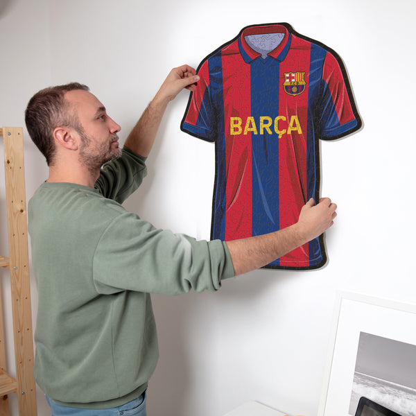 Miniatyrbild 7 av 8: Iconic Puzzles FC Barcelona Jersey Pussel 150 styck Idrott