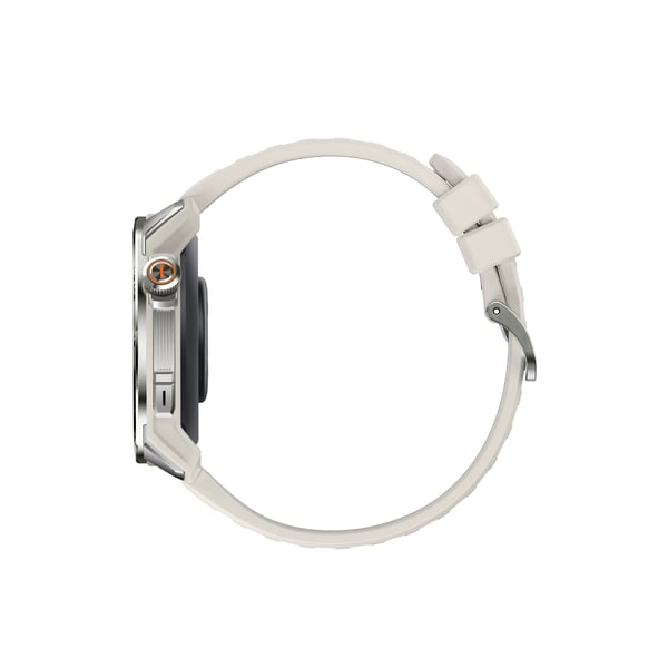 Miniatyrbillede 5 af 7: MIBRO ORAW1024B Smartwatch og sportsur 3,63 cm (1.43") AMOLED 48 mm Digital 466 x 466 pixel Berøringsskærm Beige, Rustfrit stål GPS (satellit)