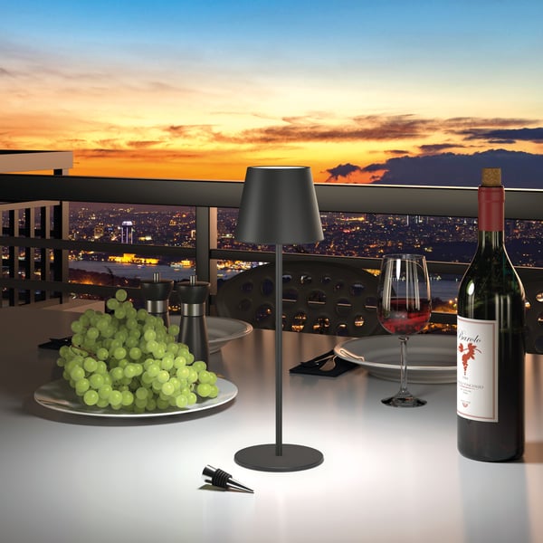 RealPower LED TableLight 360 pöytävalaisin 3 W Musta