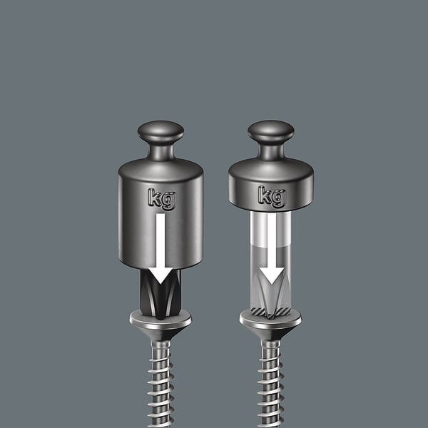 Miniatyrbillede 2 af 10: Wera 334/6 Kraftform Sæt