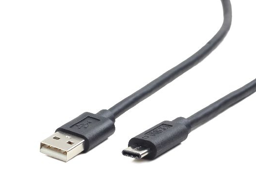 Gembird Kabel / Adapter USB-kabel USB 2.0 1,8 m USB A USB C 0,48 Gbit/sek. Sort