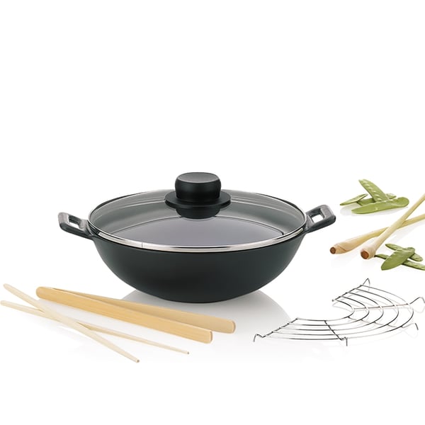 Kela Wok Mini Set Vokki-/öljyvokkipannu Pyöreä