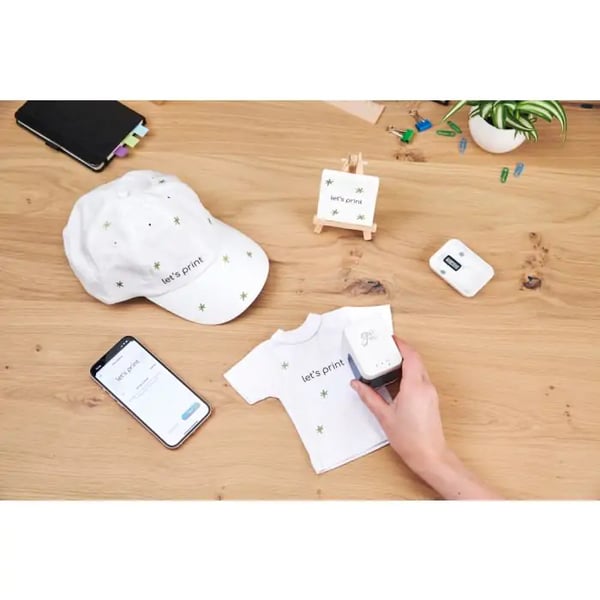 Miniatyrbillede 6 af 6: Colop E-MARK GO Hvid Kabel & trådløs Batteri 600 x 600 dpi