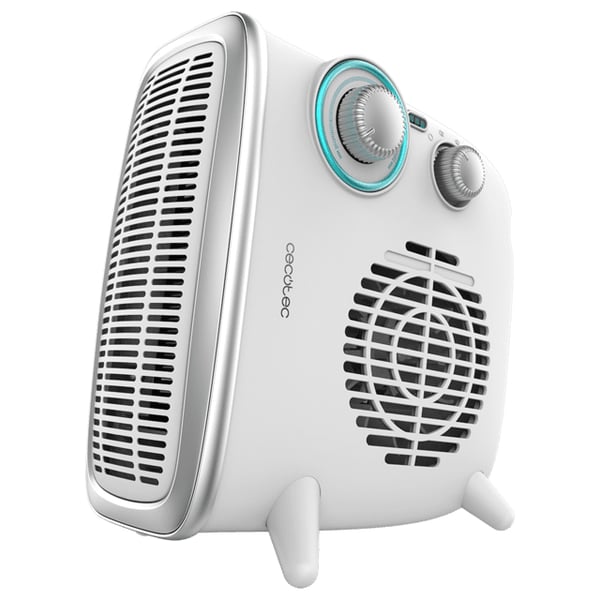 Miniatyrbild 1 av 8: Cecotec ReadyWarm 2070 Max Dual inomhus Grå, Vit 1800 W Elektrisk värmefläkt