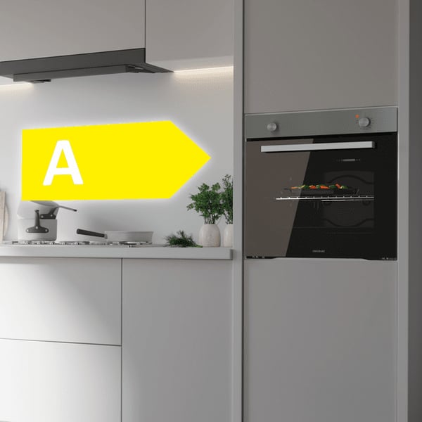 Miniatyrbillede 10 af 12: Cecotec Bolero Hexa C126000 Inox A 77 L 2800 W Rustfrit stål