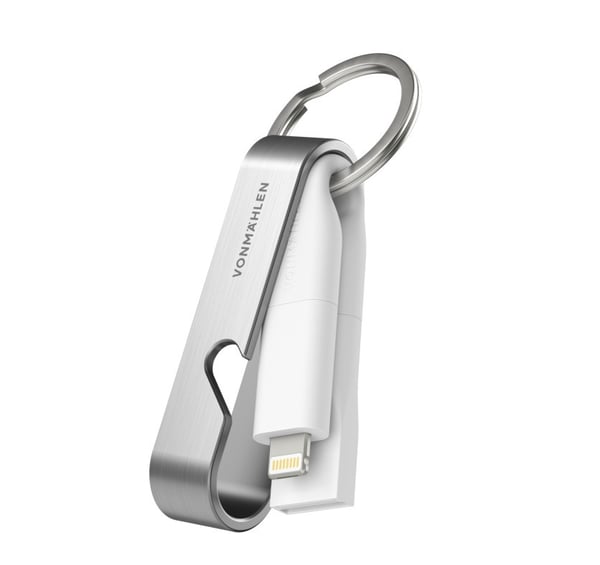 Vonmählen High Six USB C Ruostumaton teräs, Valkoinen Vonmählen High Six USB C Ruostumaton teräs, Valkoinen