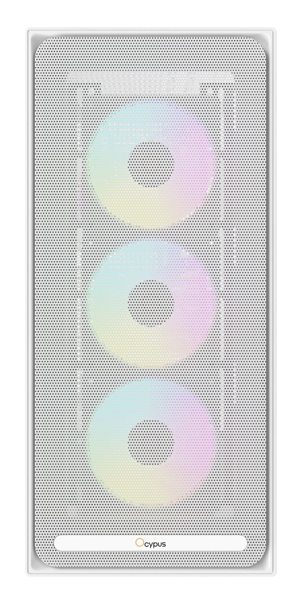 Ocypus Delta C70 ARGB Midi Tower Valkoinen