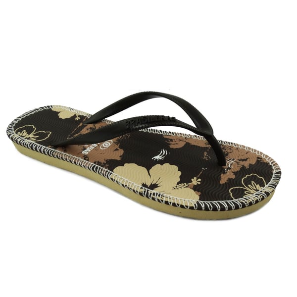 Brasileras UBFLOR20_35-36 flip flop och badtoffla Honkoppling Brun
