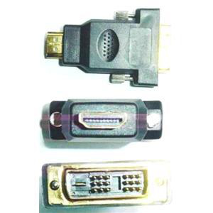 Keyteck A-HDMI-DVI-1 kabel kønsskifter Sort