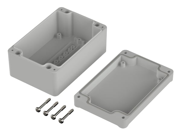 Miniatyrbillede 2 af 2: Bopla EM 215 F elektrisk skab Acrylonitrilbutadienstyren, Polykarbonat (PC), Gummi IP65