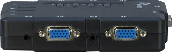 Miniatyrbild 6 av 8: Inter-Tech KVM-CS-41UA KVM-switchar Svart