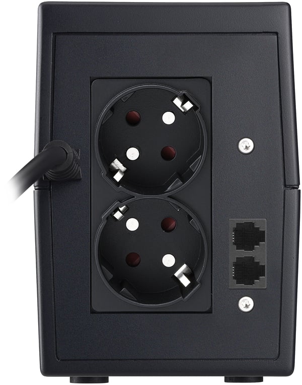 Miniatyrbillede 3 af 4: PowerWalker VI 650 SE UPS-enhed Interaktivt indgangsstik 0,65 kVA 360 W 2 AC stikkontakt(er)