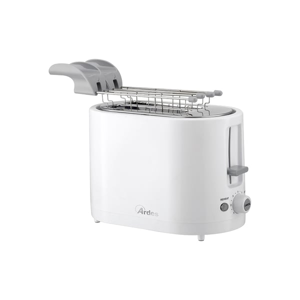 Ardes ARTOAST01 brödrostar 7 2 skivor 750 W Vit Ardes ARTOAST01 brödrostar 7 2 skivor 750 W Vit