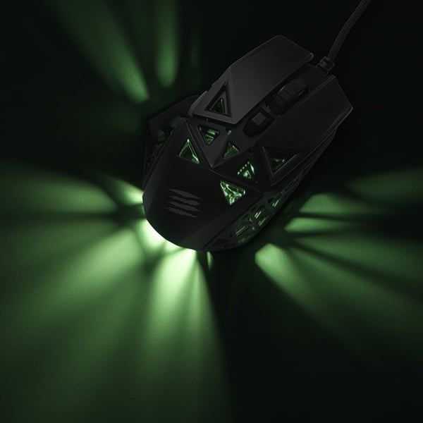 Miniatyrbild 3 av 5: Mad Catz M.O.J.O. M1 datormöss Spela Högerhand Optisk 12000 DPI