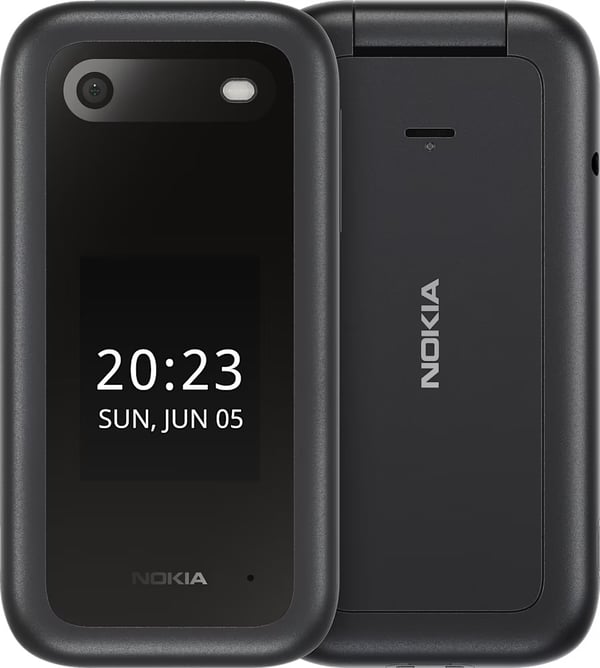 Miniatyrbild 1 av 3: Nokia 2660 Flip 7,11 cm (2.8") 123 g Svart Funktionstelefon