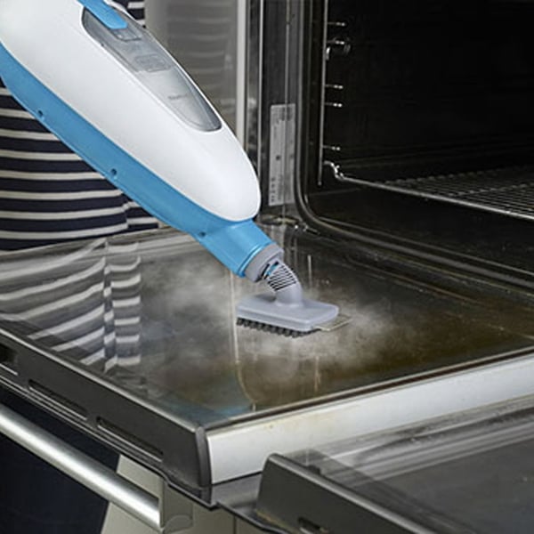 Miniatyrbillede 11 af 11: Black & Decker FSMH13E5 damprenser Hvid, Blå