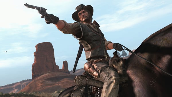 Rockstar Games Red Dead Redemption (Nintendo Switch) Standard Förenklad kinesiska, Traditionell kinesiska, Tyska, Engelska, Spanska, Franska, Italienska, Koreanska, Portugisiska, Ryska