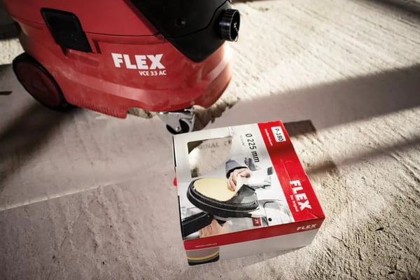 Miniatyrbild 10 av 16: Flex GCE 6-EC 1650 RPM 5700 OPM Svart, Röd 600 W