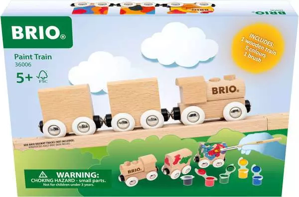 BRIO Paint Train