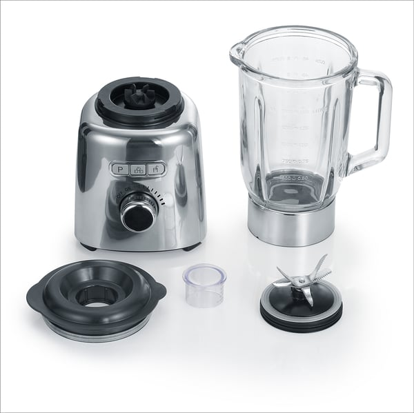 Pikkukuva 4 / 4: Severin SM 3710 1,5 L Pöydällä pidettävä tehosekoitin 1000 W Musta, Ruostumaton teräs