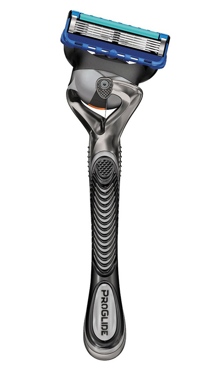 Miniatyrbild 3 av 6: Gillette ProGlide Flexball Rasierer Svart, Blå, Silver