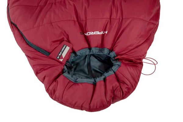 High Peak Hyperion 1M Muumiopussi Nailon Harmaa, Punainen