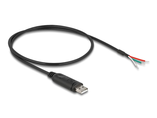 Pikkukuva 2 / 2: DeLOCK 64242 videokaapeli-adapteri 0,5 m USB A-tyyppi RS-485 Musta
