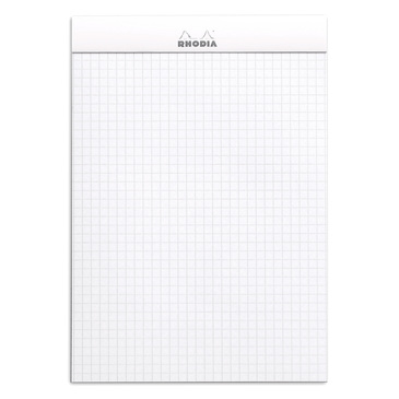 Miniatyrbillede 2 af 3: Rhodia N°16 blok og notesblok A5 80 ark Hvid