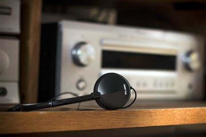 Miniatyrbillede 4 af 9: ELBE AU-889-TV hovedtelefoner/headset Ledningsført Musik Sort