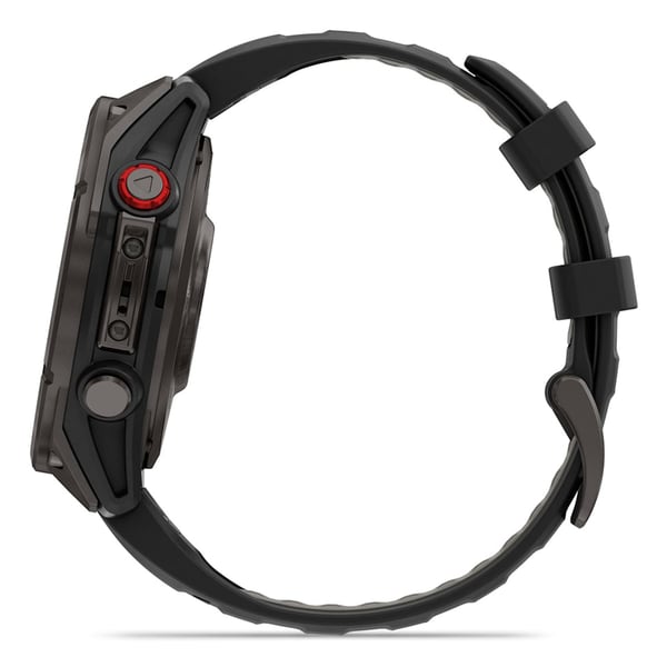 Miniatyrbillede 6 af 12: Garmin fēnix 8 Pro 3,56 cm (1.4") AMOLED 47 mm Digital 454 x 454 pixel Berøringsskærm Grå Wi-Fi GPS (satellit)