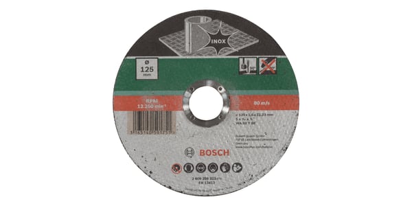 Bosch 2 609 256 323 tilbehør vinkelsliber Skæreskive