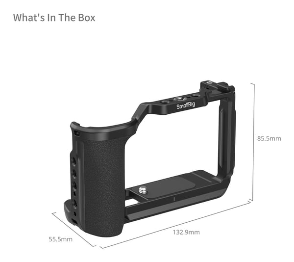 Miniatyrbillede 2 af 3: SmallRig 5807 kamera taske 1/4, 3/8" Sort