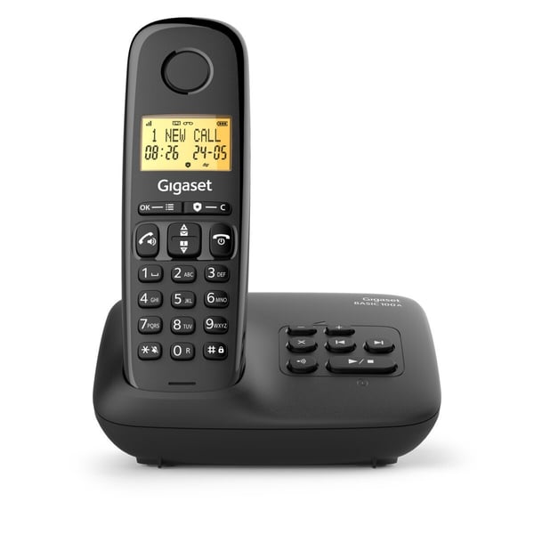 Gigaset Basic 100A Analoginen/DECT-puhelin Musta