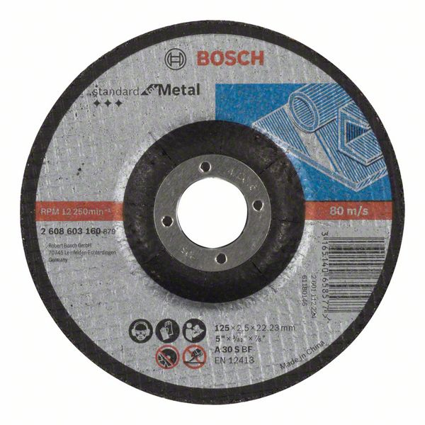 Bosch 2 608 603 160 tilbehør vinkelsliber Skæreskive