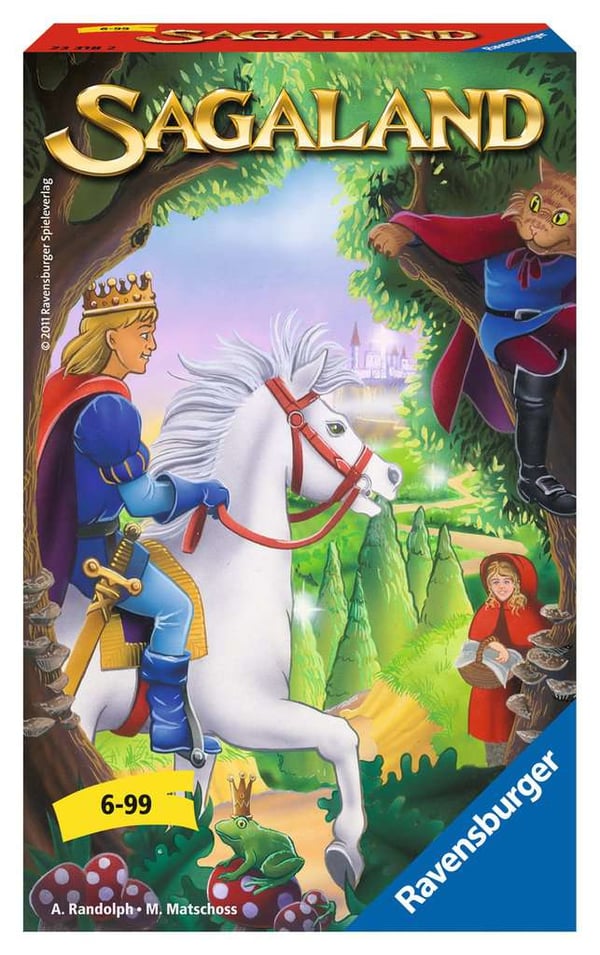 Ravensburger Sagaland Kortspil Chancespil
