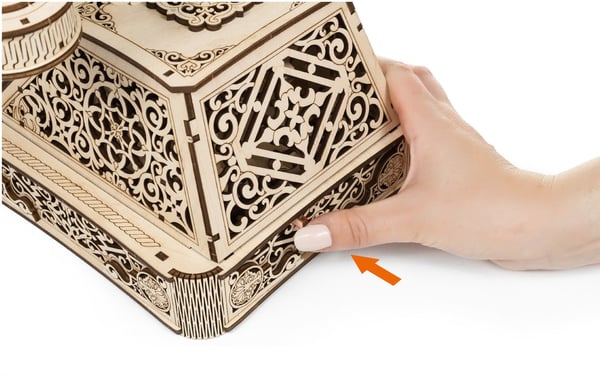 Eco Wood Art Retro Telephone 3D-palapeli 232 kpl Muu