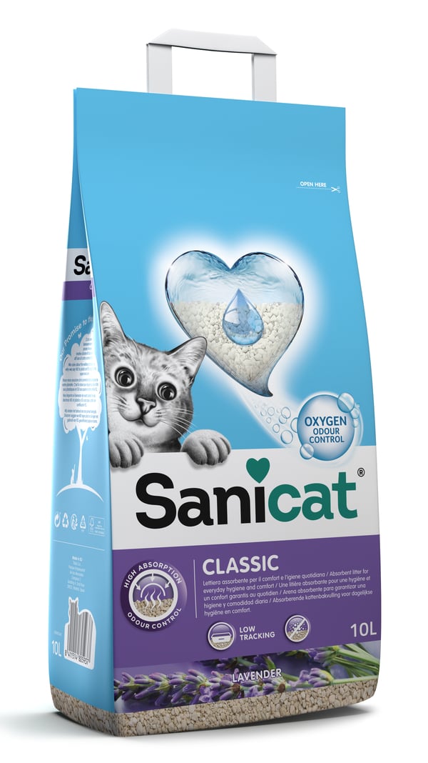 Miniatyrbillede 1 af 6: Sanicat 8411514805937 kattegrus