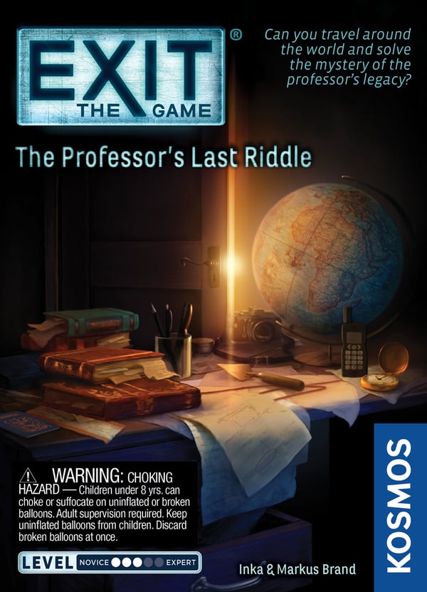 Pikkukuva 4 / 5: Thames & Kosmos EXIT: The Game - The Professor's Last Riddle Lautapeli Salapoliisi