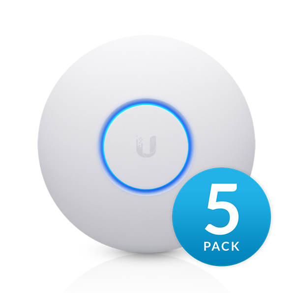 Miniatyrbild 4 av 6: Ubiquiti UniFi nanoHD 1733 Mbit/s Vit Strömförsörjning via Ethernet (PoE) stöd