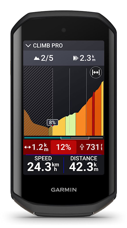 Garmin Edge 1050 8,89 cm (3.5") Langaton polkupyörätietokone Musta