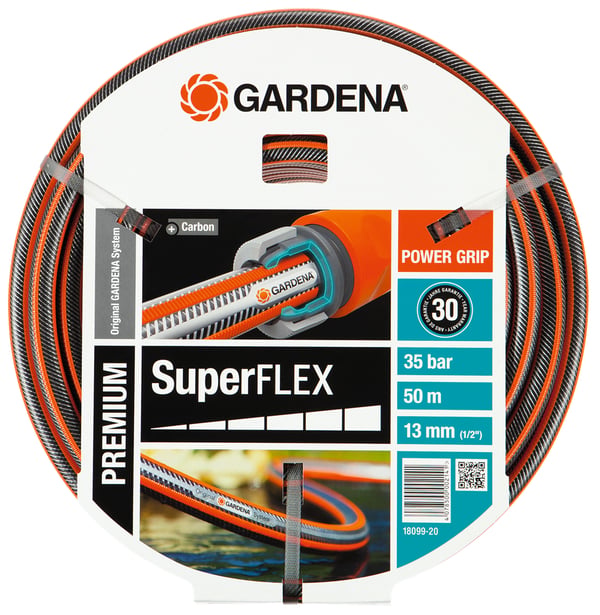 Gardena 18099-20 trädgårdsslangar 50 m Över / under marken Grå, Orange
