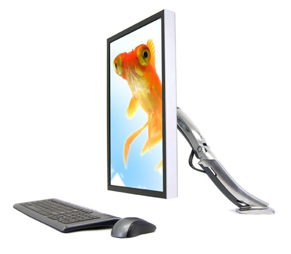 Miniatyrbillede 7 af 7: Ergotron MX Series Desk Mount LCD Arm 76,2 cm (30") Skrivebord Aluminium